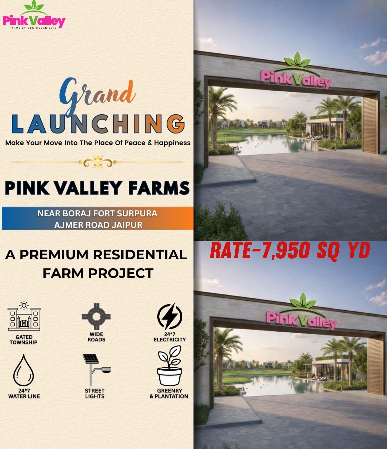 Pink Valley Farmhouses